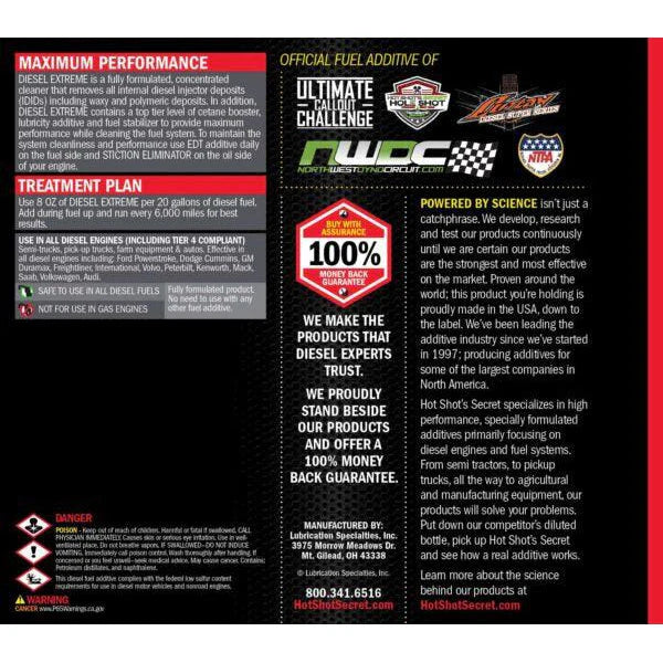 HOT SHOT'S SECRET DIESEL EXTREME INJECTOR CLEANER & CETANE BOOST