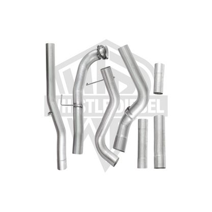 Whistle Diesel 2017-2023 DURAMAX L5P 4'' FULL EXHAUST KIT