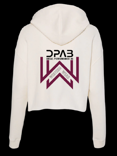 DPAB Crop Hoodies - Western Edition for Women (Bone)