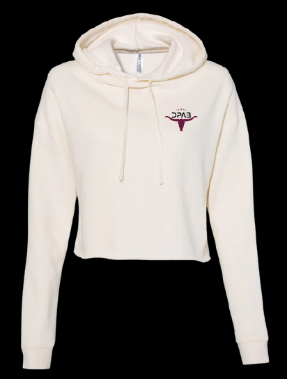DPAB Crop Hoodies - Western Edition for Women (Bone)