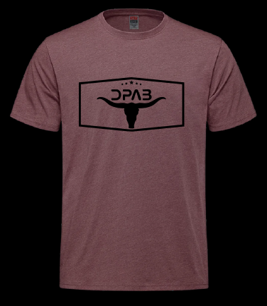 DPAB T-Shirt - Special Edition Western (Maroon)