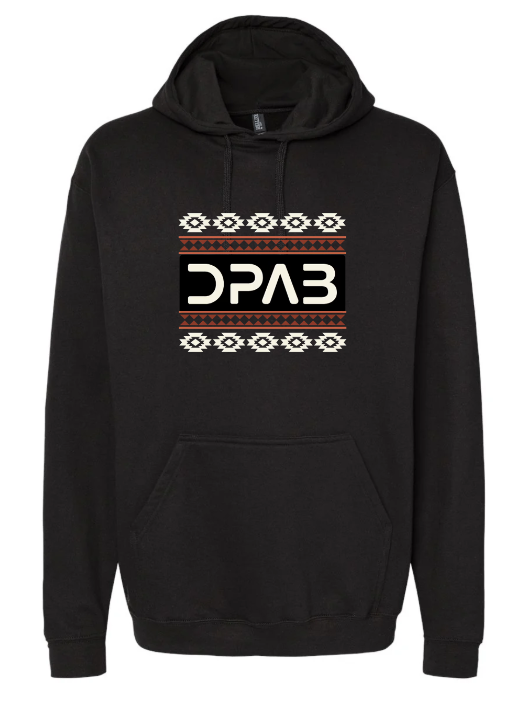 DPAB Aztec Hoodies - Western Edition Unisex (Black)
