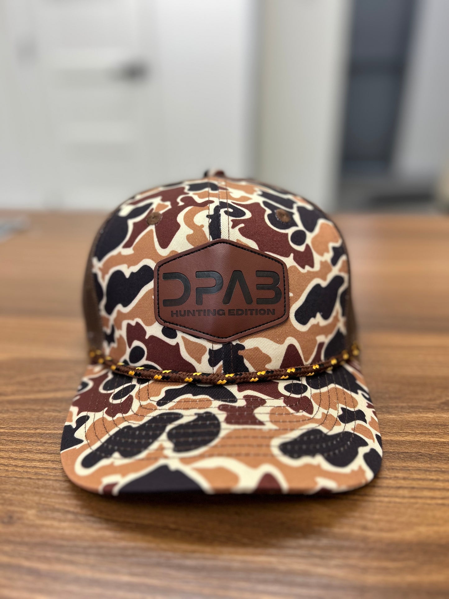 DPAB Cap Snapback - Dark Camo "Hunting Edition" Patch