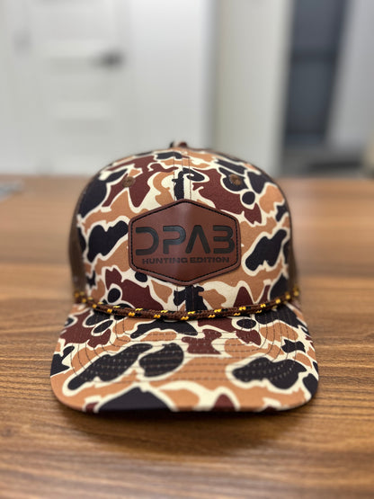 DPAB Cap Snapback - Dark Camo "Hunting Edition" Patch