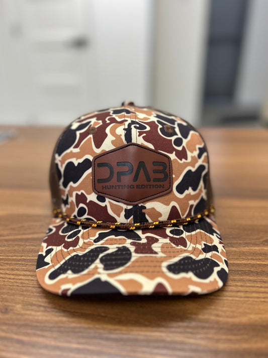 DPAB Cap Snapback - Dark Camo "Hunting Edition" Patch