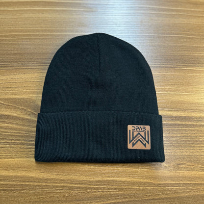 DPAB Beanie - Western Wear Leather Patch