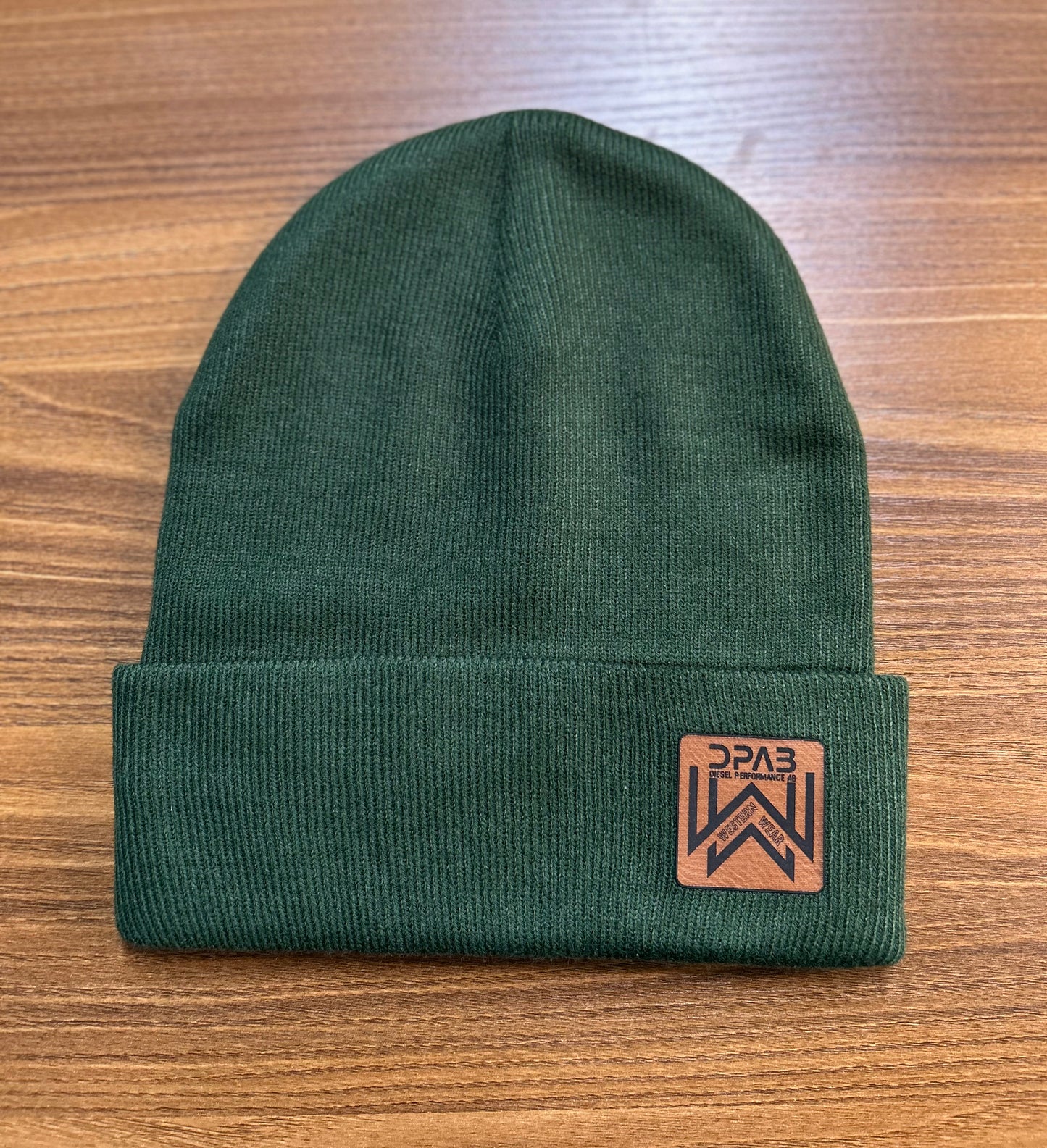 DPAB Beanie - Western Wear Leather Patch