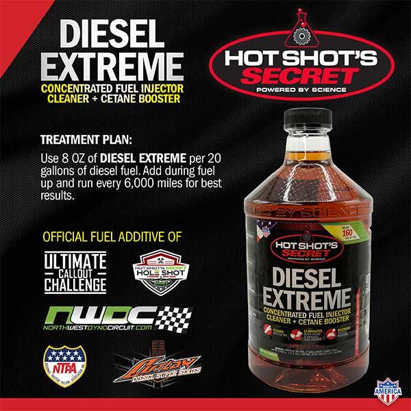 HOT SHOT'S SECRET DIESEL EXTREME INJECTOR CLEANER & CETANE BOOST