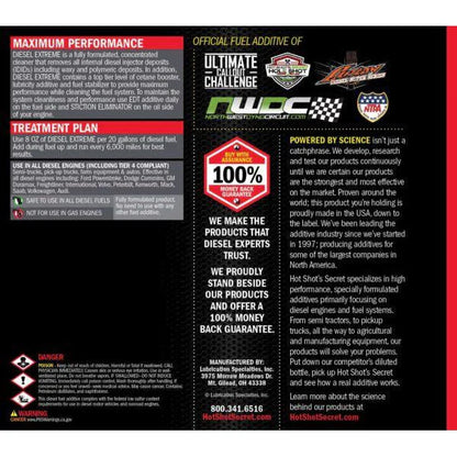 HOT SHOT'S SECRET DIESEL EXTREME INJECTOR CLEANER & CETANE BOOST