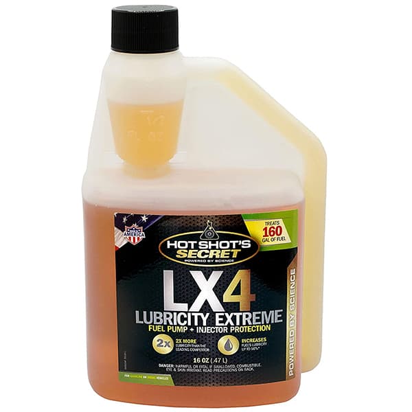 HOT SHOT'S SECRET LX4 LUBRICITY EXTREME FUEL ADDITIVE