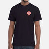 Whistle Diesel BLACK SHORT SLEEVE T-SHIRT - Red Logo