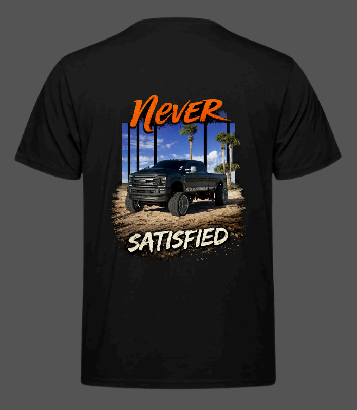 DPAB T-Shirt - Truck Edition - Never Satisfied