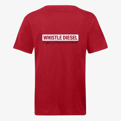 Whistle Diesel RED SHORT SLEEVE T-SHIRT
