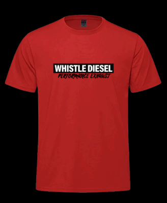 Whistle Diesel T-Shirt - Performance Exhaust (2 colors)